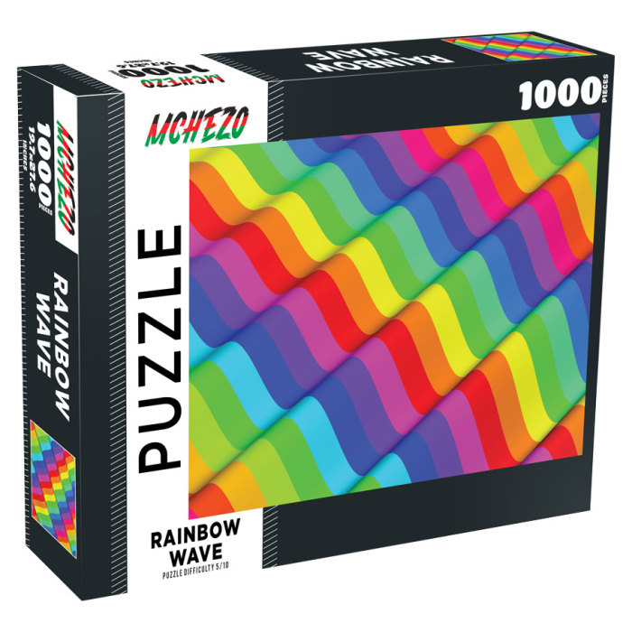 Puzzle - 1000 - Rainbow Wave